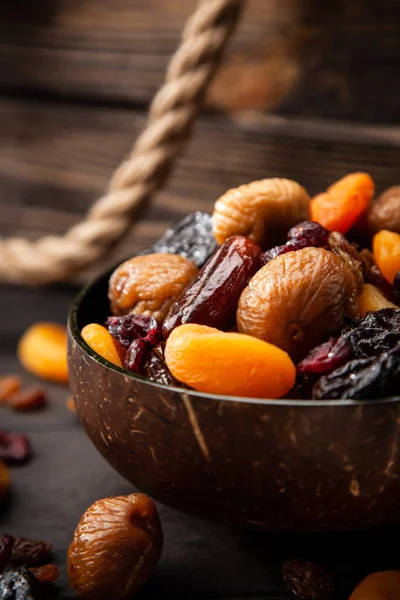 A mix of dried fruit — Stock Photo, Image