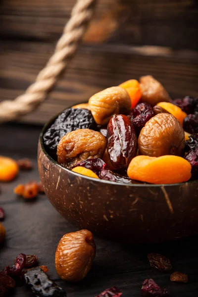 A mix of dried fruit — Stock Photo, Image