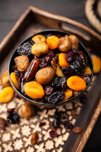 A mix of dried fruit — Stock Photo, Image