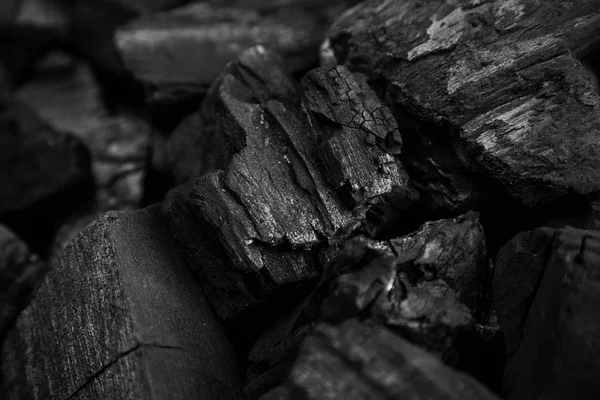 Contexte abstrait du charbon de bois — Photo