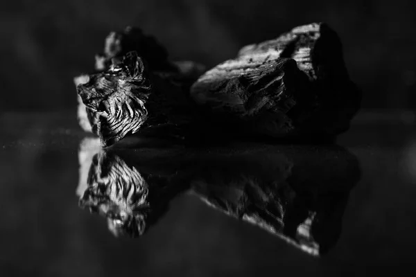 抽象木炭背景 — 图库照片
