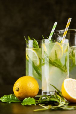 Tarhun limonata içmek