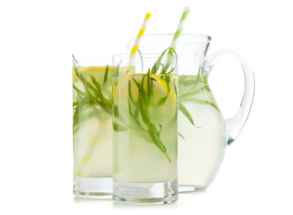 Estragon Limonade Getränk — Stockfoto