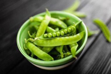 Taze taze bezelyeler