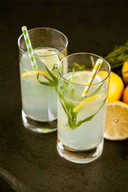 Tarhun limonata içmek