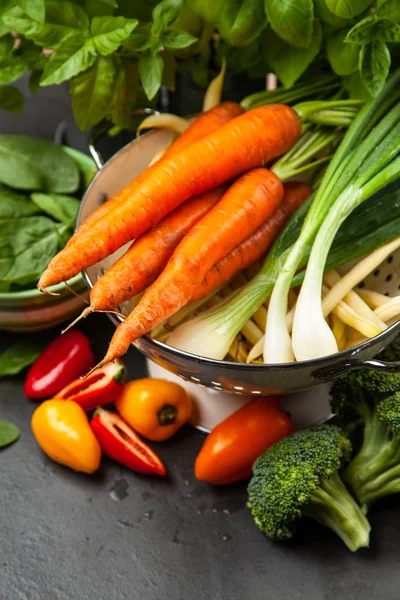 Asortyment świeżych warzyw — Zdjęcie stockowe