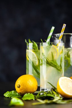 Tarhun limonata içmek