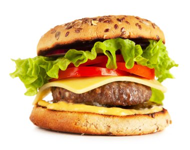 Lezzetli ızgara Burger