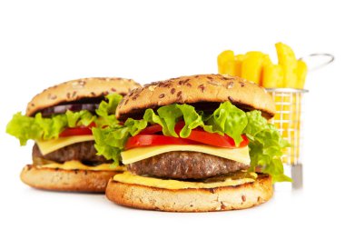 Lezzetli ızgara Burger