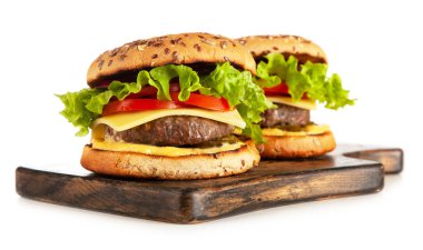 Lezzetli ızgara Burger