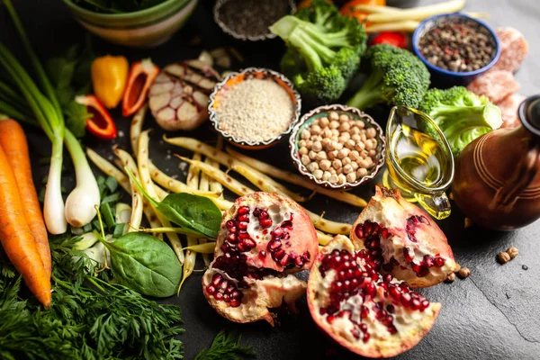 Falafel y hummus — Foto de Stock