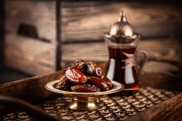 Türkischer Tee im Glas — Stockfoto