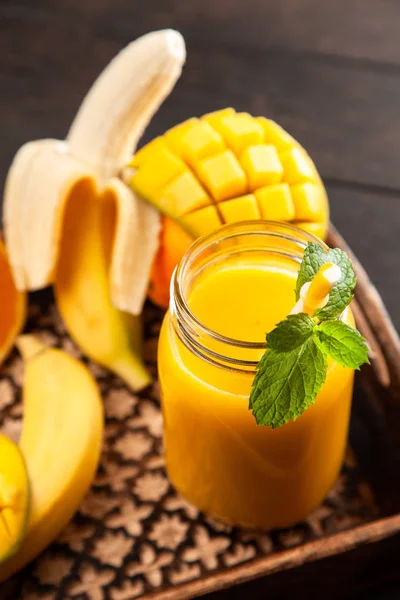 Sortiment an Smoothies — Stockfoto