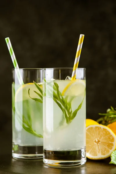 Estragon Limonade Getränk — Stockfoto