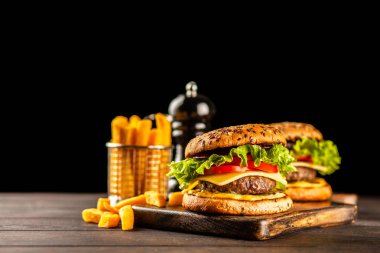 Lezzetli ızgara Burger