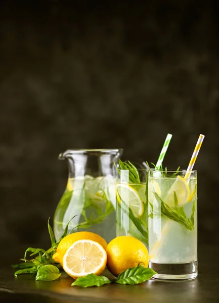 Tárkonyos limonádé ital — Stock Fotó