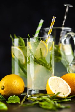 Tarhun limonata içmek