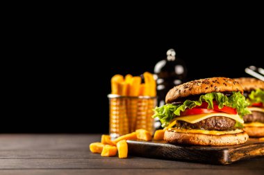 Lezzetli ızgara Burger