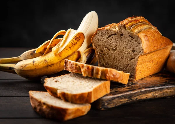 Pan de plátano casero — Foto de Stock