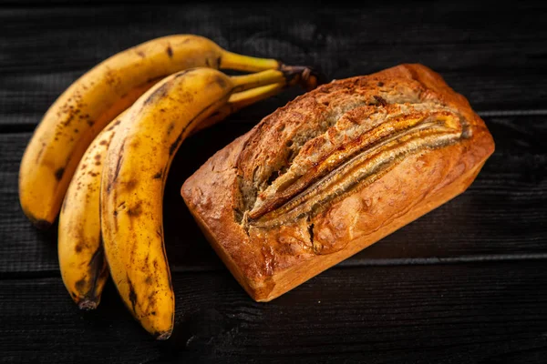 Pan de plátano casero — Foto de Stock