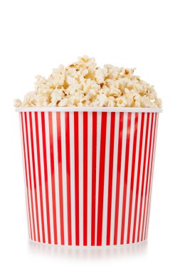 Tam patlamış mısır kova