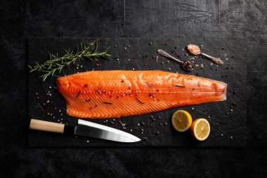 somon balığı filetosu