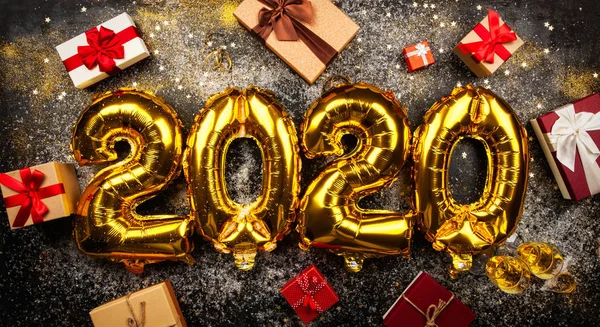 Szczęśliwego Nowego Roku 2020 — Zdjęcie stockowe