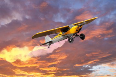 küçük özel uçak