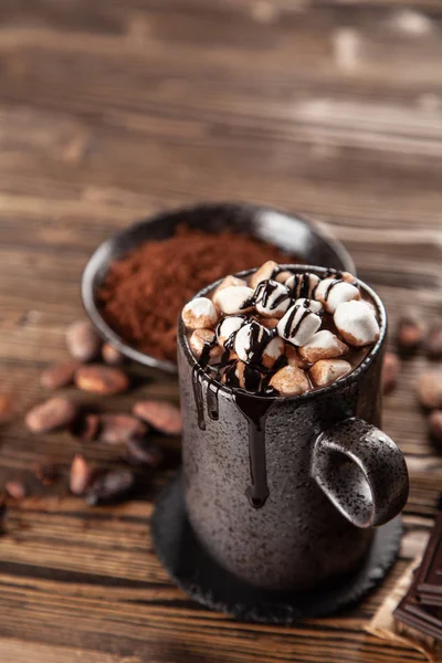 Cup of hot chocolate — Stock Photo, Image