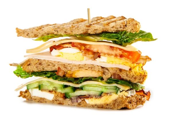 Hoog club sandwich — Stockfoto