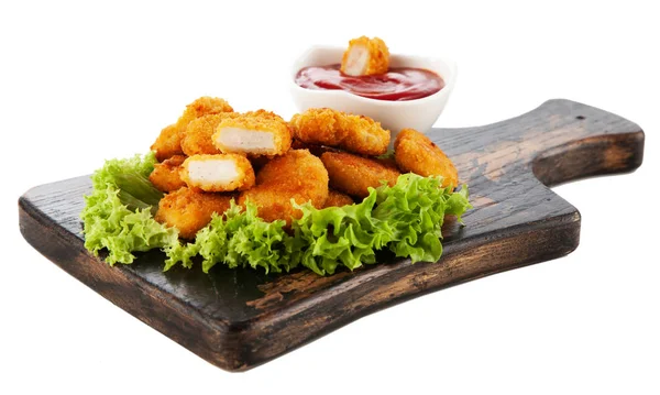 Nuggets de pollo crujiente —  Fotos de Stock
