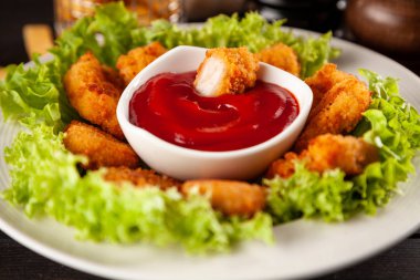 Çıtır tavuk nuggets