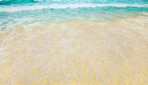 Spiaggia Sabbia Acqua Limpida — Foto Stock