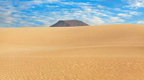 Dunas Areia Corralejo Fuerteventura — Fotografia de Stock