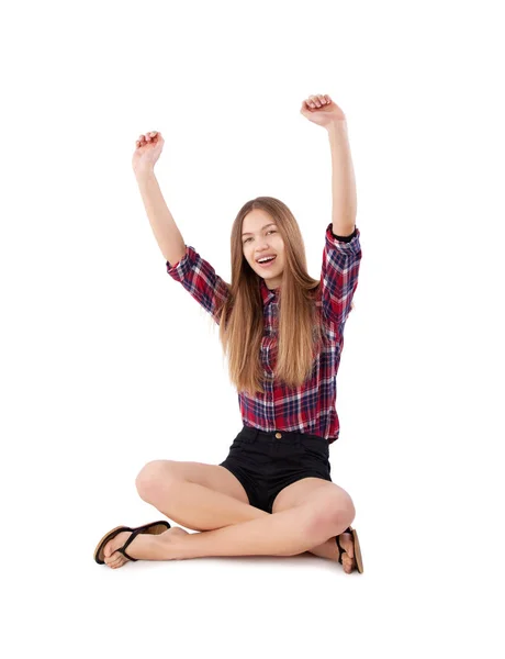 Menina feliz — Fotografia de Stock