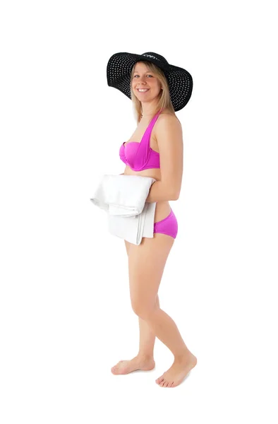 Mujer en bikini — Foto de Stock