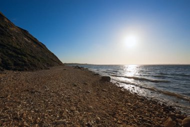 Danimarka 'daki Limfjord' da manzara