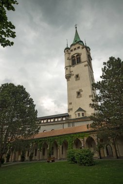 Benim Schwaz, Tyrol, Avusturya'da çalışanlar için gümüş St Mary Kilisesi inşa