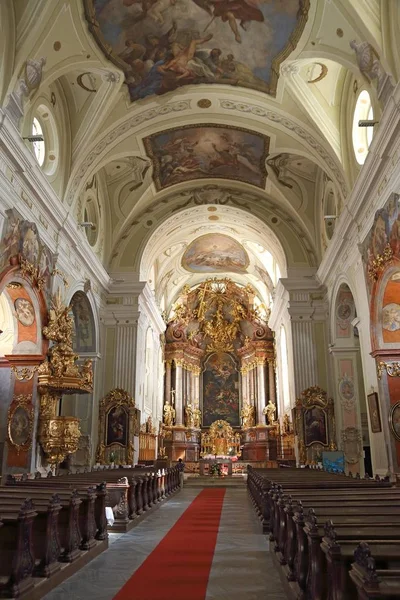 Pfarrkirche Iglesia Interior Austria Krems Der Donau — Foto de Stock