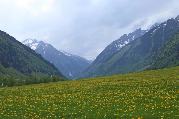 Grossglockner High Alpine Road Grossglockner Hochalpenstrasse Paesaggio Montano Austria — Foto Stock