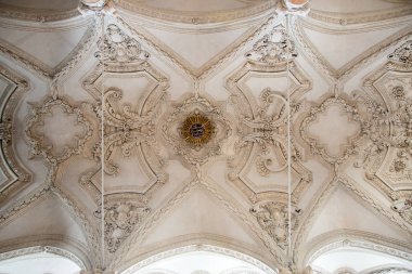 Hofkirche iç görünümü, Innsbruck, Tyrol, Avusturya