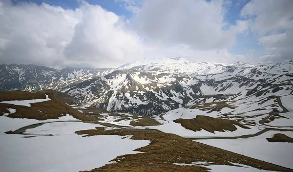 Grossglockner High Alpine Road Grossglockner Hochalpenstrasse Paesaggio Montano Austria — Foto Stock