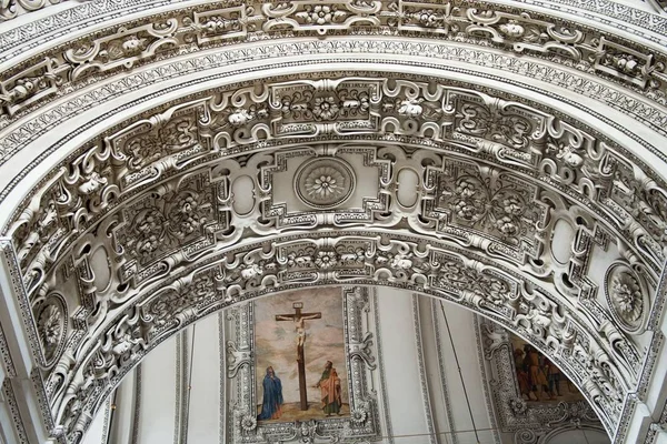 Catedral Barroca Salzburgo Vista Interior —  Fotos de Stock