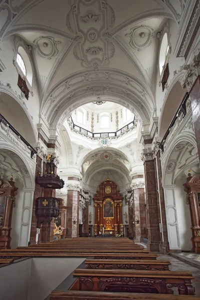 Jesuitical Churh Innsbruck Austria — Stock Photo, Image