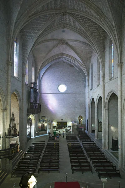 Iglesia Santa Maria Montblanc Cataluña España — Foto de Stock