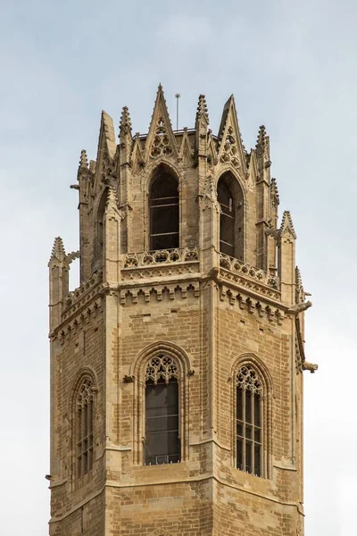 Seu Vella Staré Katedrály Města Lleida Lerida Provincii Katalánsko Španělsko — Stock fotografie