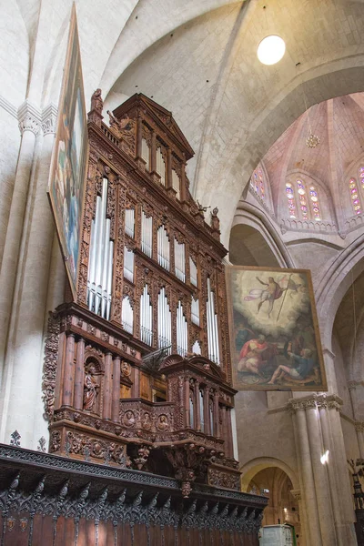 Intérieur Cathédrale Tarragone Catalogne Espagne — Photo