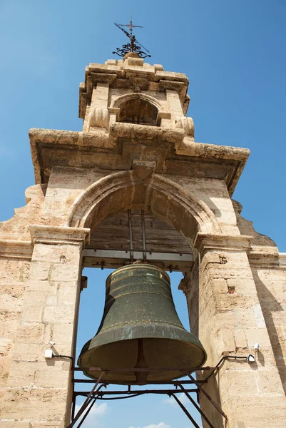Valencia Cathedral Bell Top Bell Tower — Stock Photo, Image