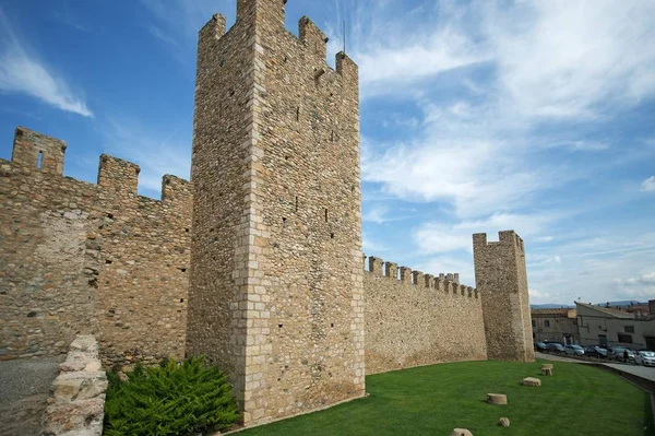 Fortress Montblanc Town Catalonia Spain — Stock Photo, Image