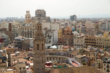 Katedral çan kulesinden Valencia kenti